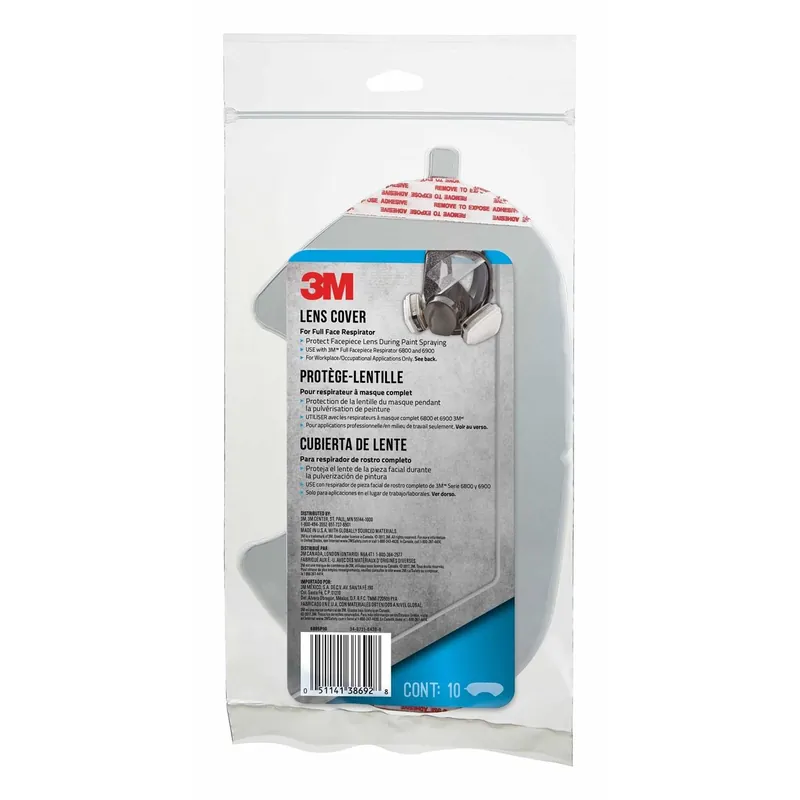 3M 7100150695 TEKK Protection Face Shield Covers Pack