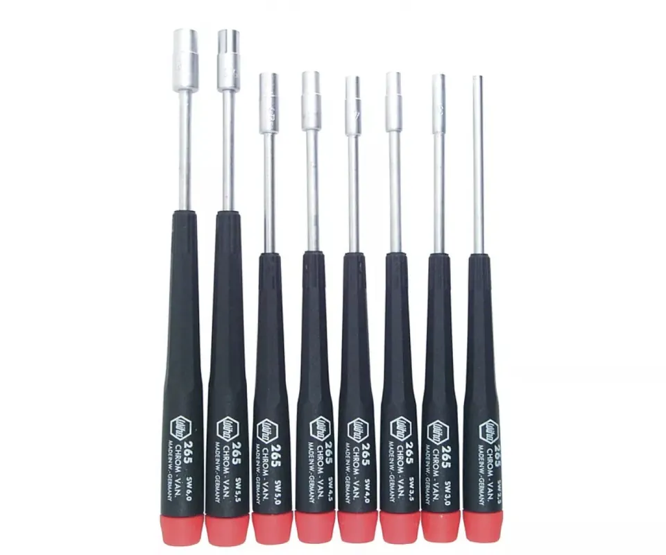 WIHA TOOLS 26590 Precision Metric Nut Driver Set