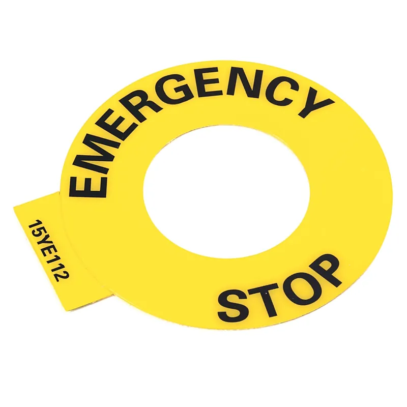 Rockwell Automation 800F-15YE112 60 mm Round Emergency Stop Yellow