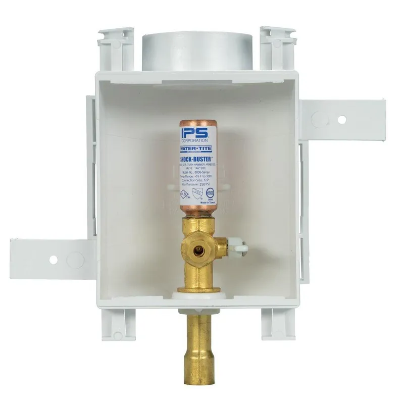 Water-Tite 82930 MultiBox 3-53/100 x 6-1/2 x 6-7/8 in. Ice Maker Sweat Outlet Box