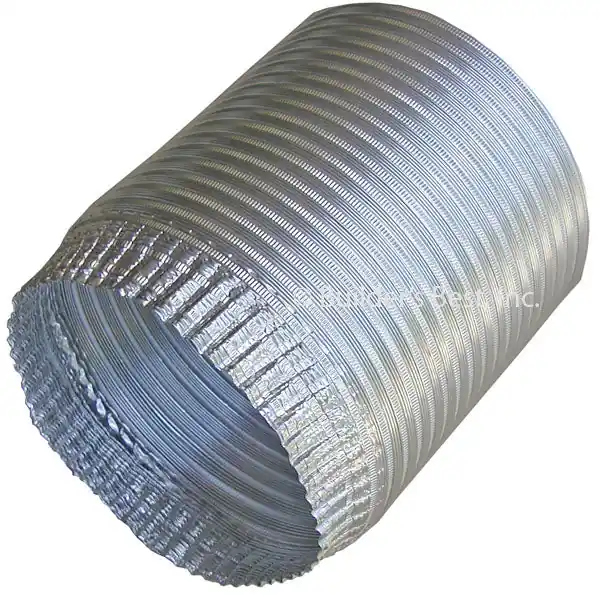 Builder's Best 110443 MFX38X Flexible Duct, 3 in Dia Inside x 8 ft L + L0505