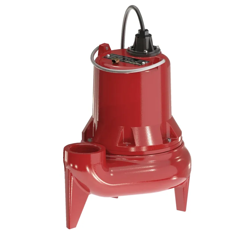 Liberty Pumps LE52M 1/2 HP Sewage Pump 208-230V 10' Cord 2 Discharge