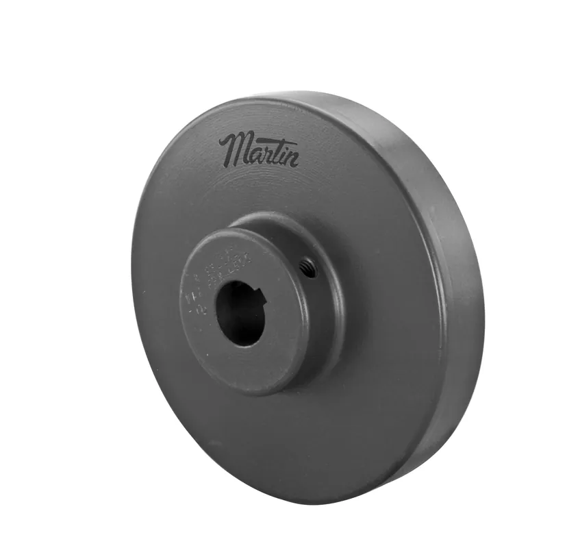 Martin 4J 7/8 Bored-to-Size Type J Coupling Flange, 04 Coupling, 7/8 in Bore Dia, 2-3/8 in Length Through Bore, 1-5/8 in Hub Dia