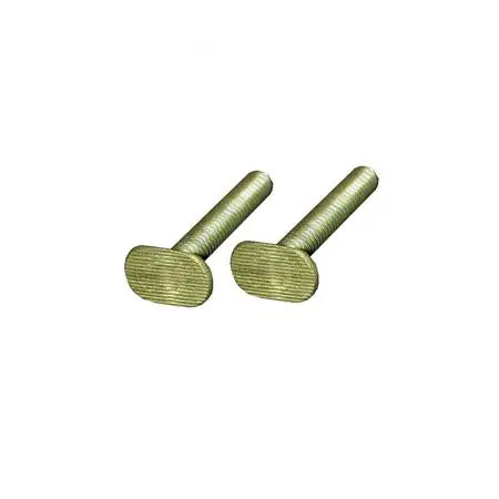 Jones Stephens C02802 1/4-20 X 3-1/2 BP Closet Bolts