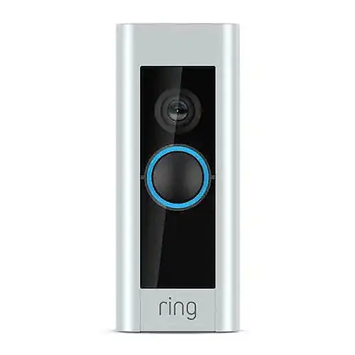 Ring B08M125RNW Video Doorbell Pro Smart Wi-Fi Wired Satin Nickel