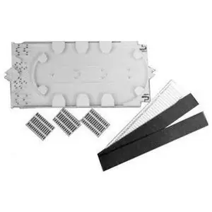 Coyote 8001127 Low Profile Splice Tray with Plastic Splice Block