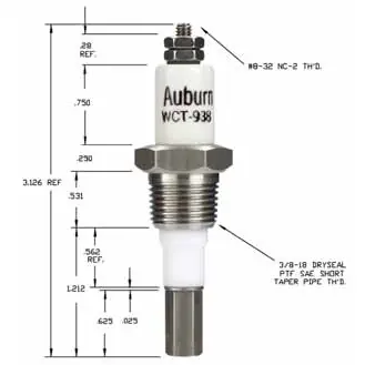 Auburn CS13086 WCT-938 Liquid Level Electrode