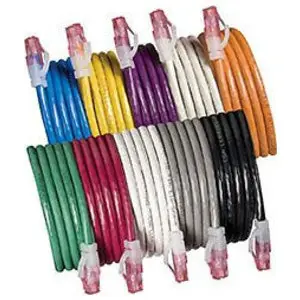 Allen Tel AT1605-P Cat 6 Patch Cable 5 ft. Purple
