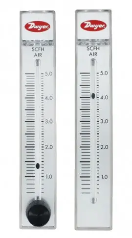 Dwyer RMA-7-SSV Flowmeter 5-50 SCFH Air