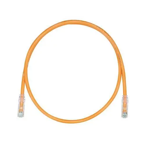 Panduit UTPSP6ORY PanNet TX6 PLUS Cat 6 24 AWG U/UTP Copper Stranded Connector 6 ft