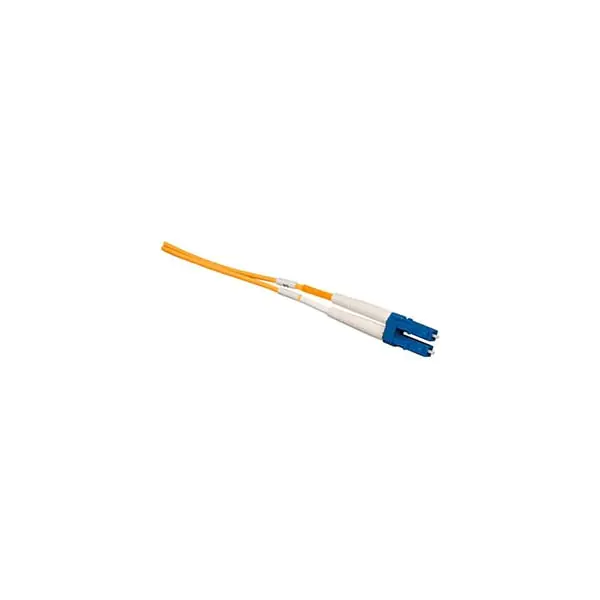 Allen Tel GBLCT-D2-05 Fiber Optic Cable Assembly 2-Fiber Multimode OM1 Duplex LC to ST 62.5/125 µm 0.5 m