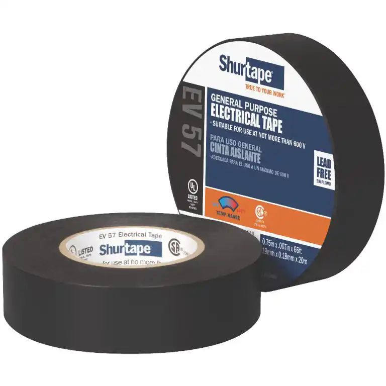 Shurtape TV739060 Black Ev57 Bc Ul Listed General Purpose Electrical Tape