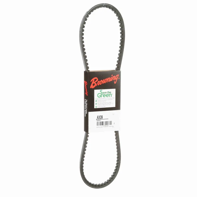 Browning 2454601 AX39 Gripnotch Belt Cogged V-Belt Bulk Pack Replacement 2454601