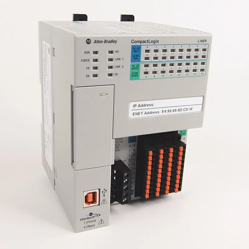 Rockwell Automation 1769-L18ER-BB1B CompactLogix 5370 L1 Controller Dual Ethernet