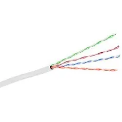 HUBBELL PREMISE WIRING HC6RPEW 23-4P UTP-CMP SOL BC LINK6 CAT6 PE/PVC WHITE JACKET
