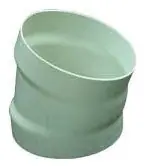 General Plastics L122P 12 x 12 PVC Straight 22.5D Elbow