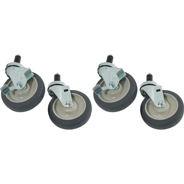 Kason® Caster Kit 5inx1in Stem+