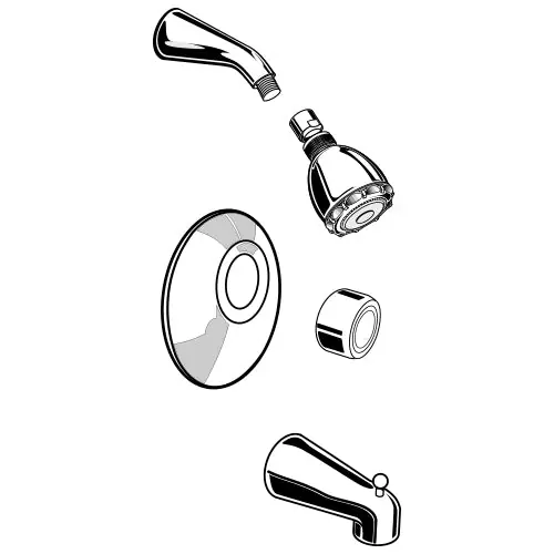 GROHE T335000.297 TRIM KIT T335.000.297 STN/PB