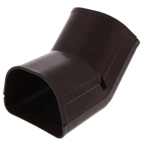 Fortress 84260 3.5 45 Inside Vertical Elbow Brown