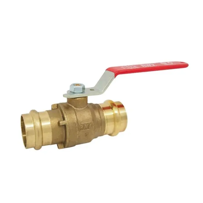 Red-White Valve 5520AB-2 Low Lead Brass XL EzPRESS Ball Valve