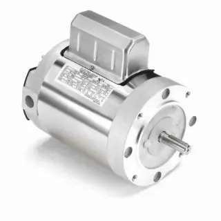 LEESON 6439191262 1 hp 4-Pole AC Motor Totally Enclosed Nonvented