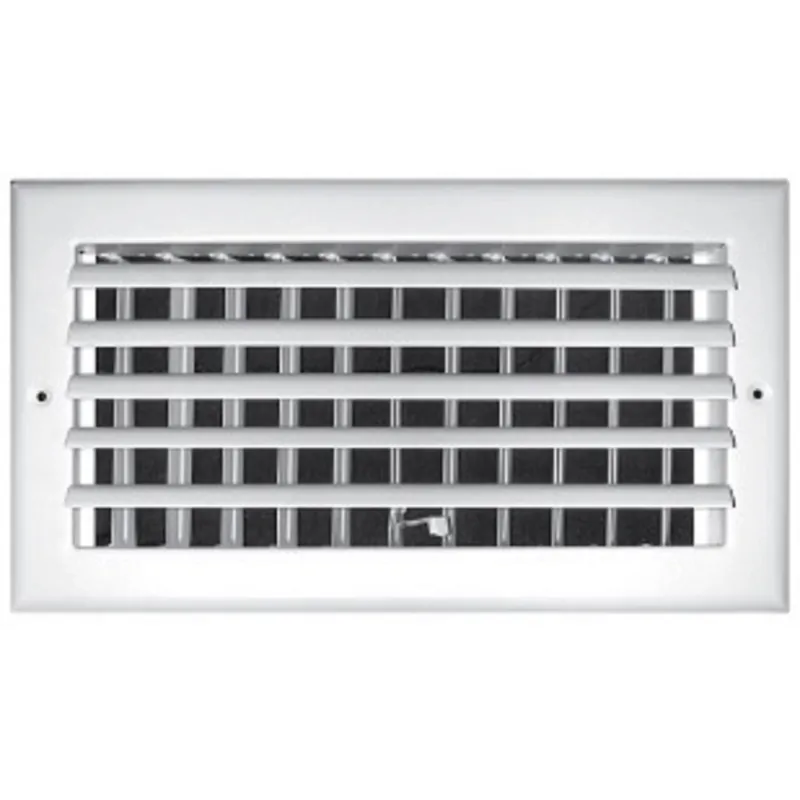 TRUaire A301HM 10 inch x 6 inch Adjustable Curved Blade Wall/Ceiling Register