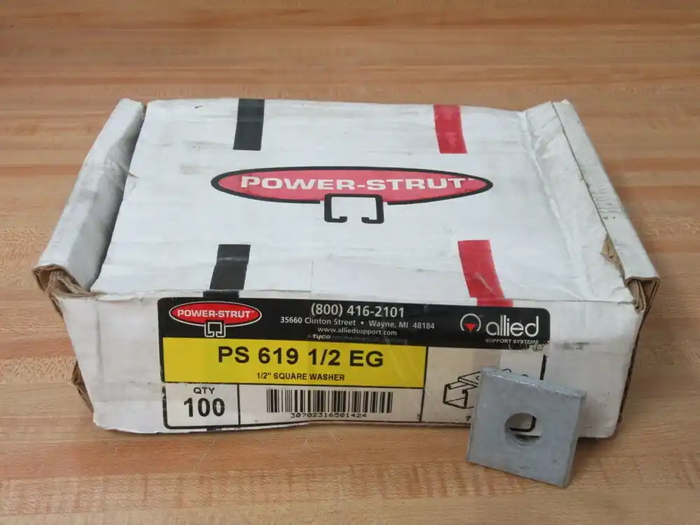 ALLIED PS619-1/2-EG Power Strut Square Washer