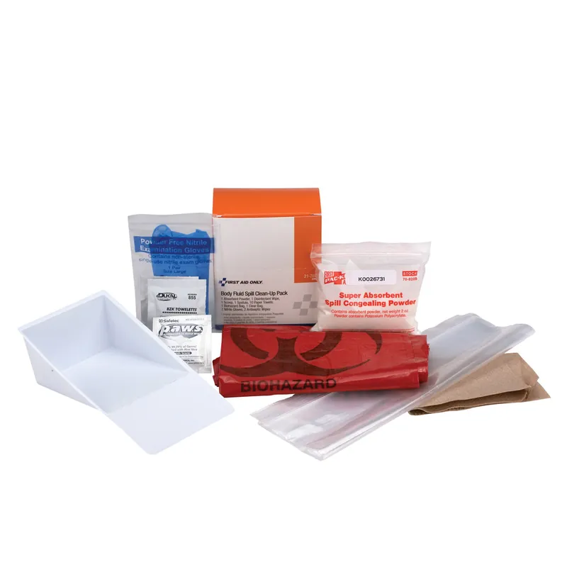 First Aid Only FIRST-21760 Bloodborne Pathogen Spill Clean Up Pack