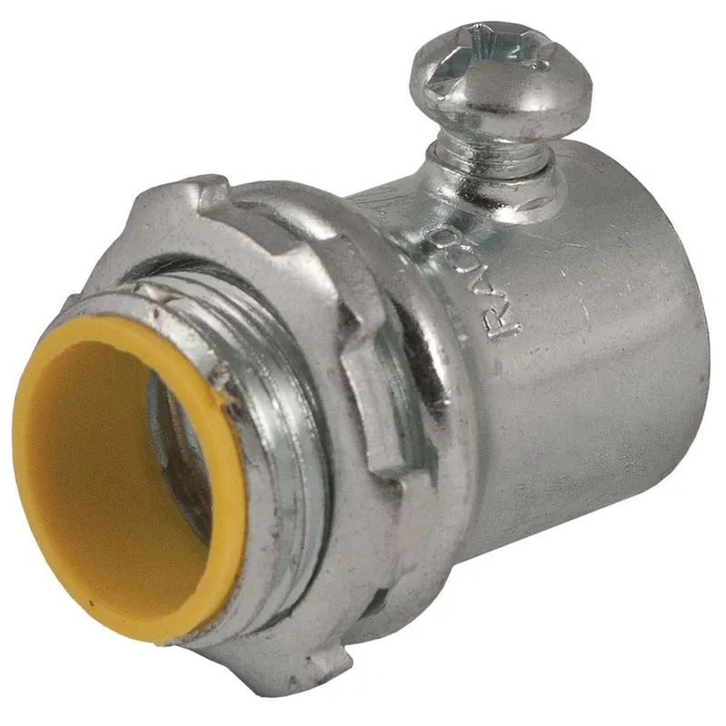 Raco 2122 Set Screw Connector Insulated EMT - 1/2 in. Trade Size