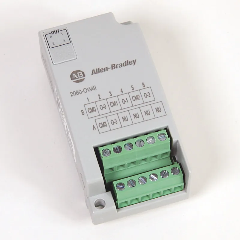 Rockwell Automation 2080-OW4I - 2080 Micro800 System - 4-ch Relay Output Module