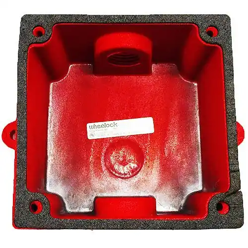 Eaton WBB-R Waterproof Mounting Box Outdoor Red WH-102959
