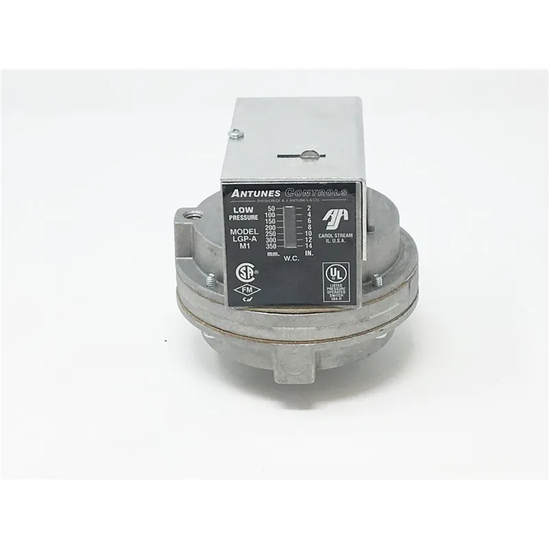 Antunes LGP-H1-7 1-7 psi Low gas pressure switch manual