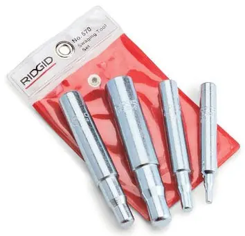 Ridgid 52420 Swaging Tool Kit 1/4 3/8 1/2 5/8