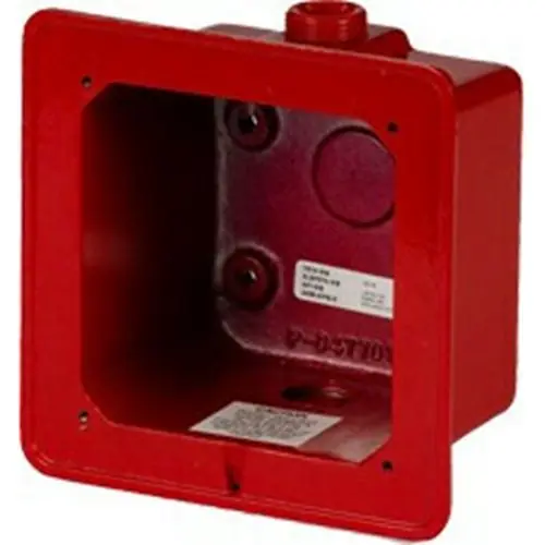 Edwards Signaling 2459-WPB-R Fire Alarm Box Red