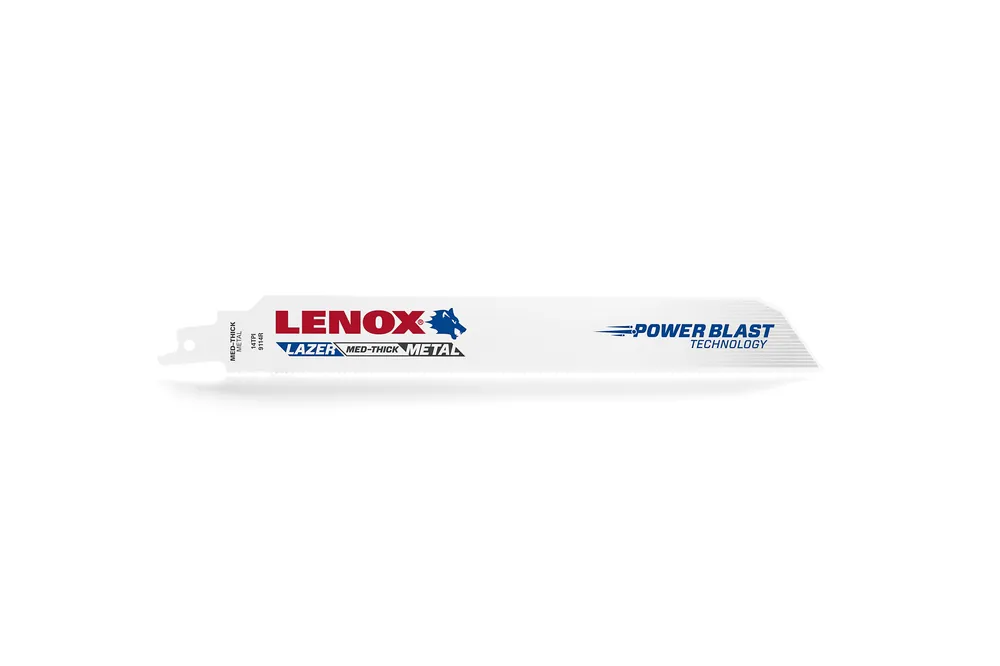 Lenox 201789114R Recip Saw Blade 14T 9 x 1 x 0.035 5 Pack
