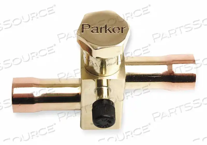 Parker Hannifin QL171R08-08 Service/Shut Off Valve 1/2 in Copper