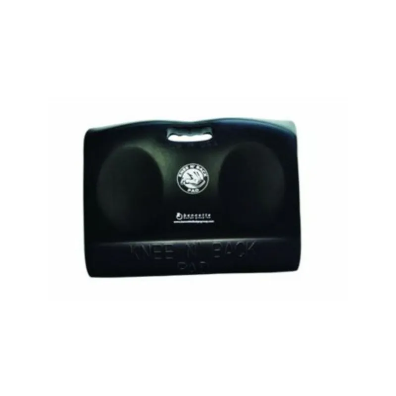 PLUMBING INVENTORY KBP-BLK Knee 'N Back Pad With Dirt Oil Water Resistance 2 Thickness