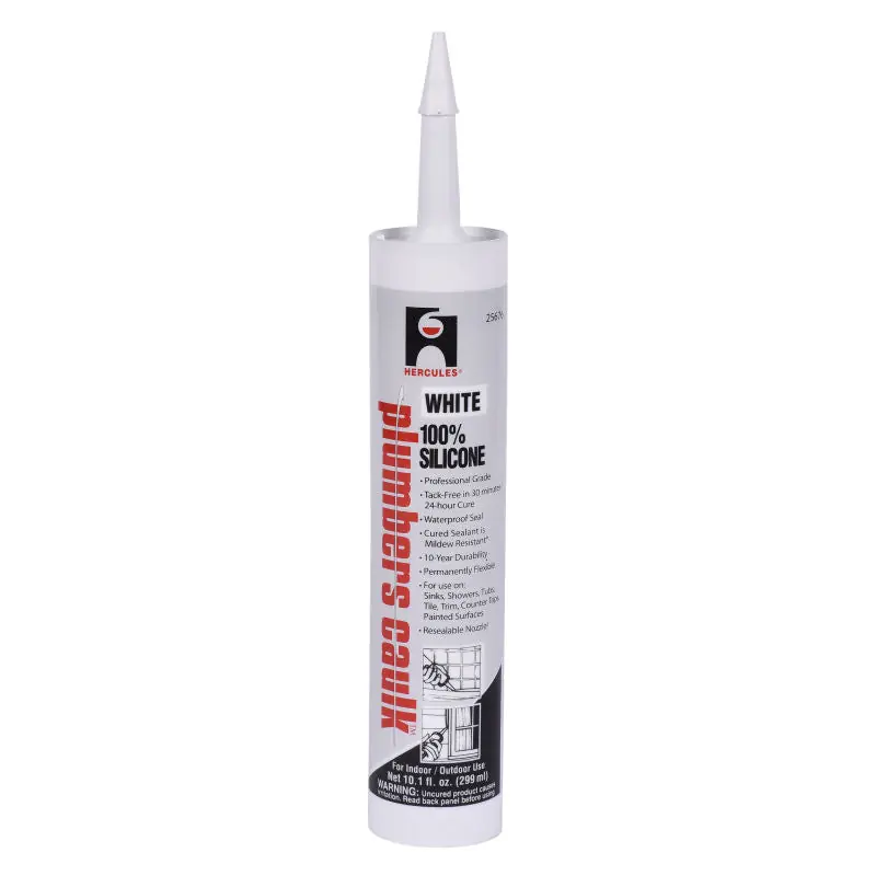 Oatey 25676 Hercules 25676 11 Ounce Silicone Caulk Pack 12