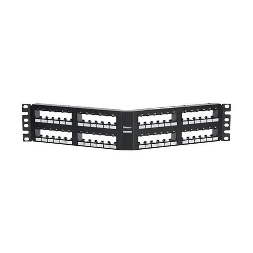 Panduit CPPA48FM6VNSBL Patch Panel 48Port FlushMount Angled EA