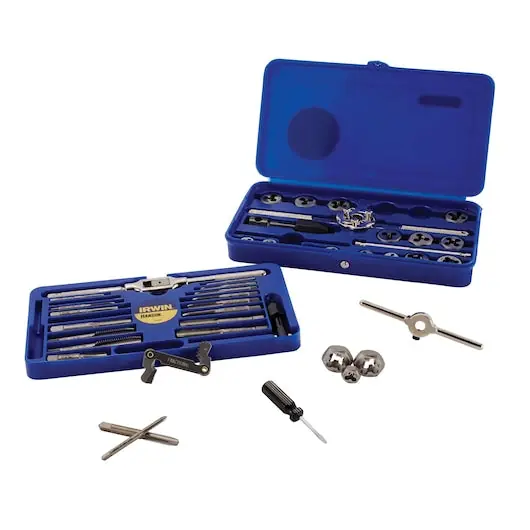 Irwin Hanson 24606 Combination Tap and Die Set