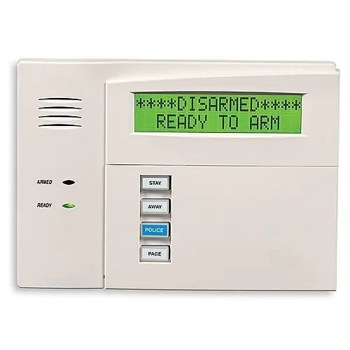 Resideo 6160C Custom Alpha Keypad Security Electronics - White