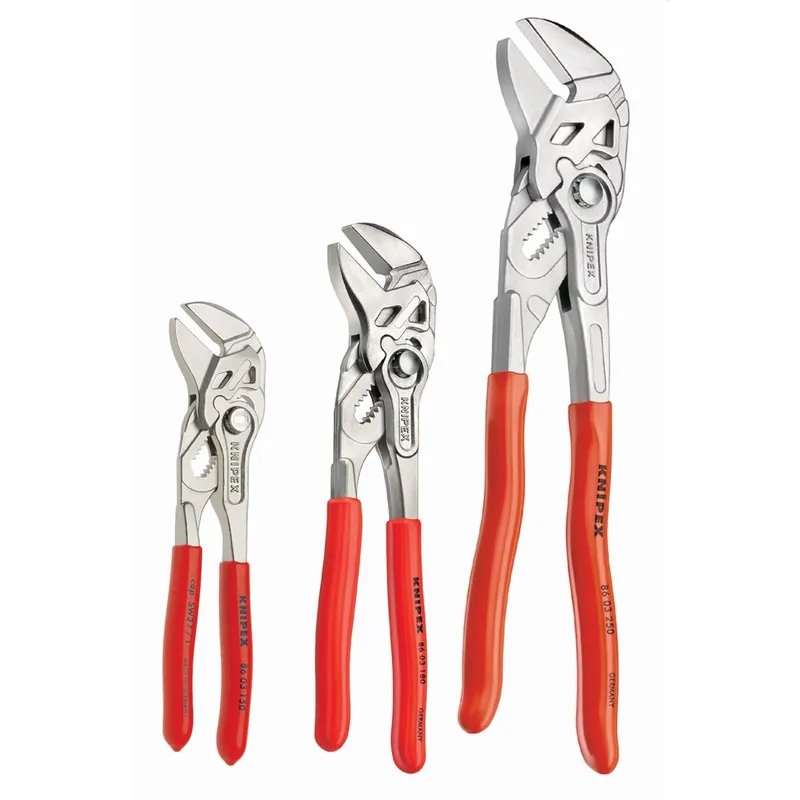 Knipex 9K008045US Pliers Wrench Set 3 Pc