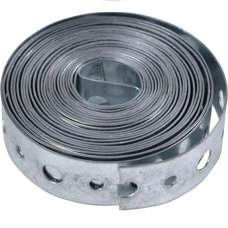 Gray Metal South AC1000 3/4 inch x 100 ft Perforated Duct Hanger Strap