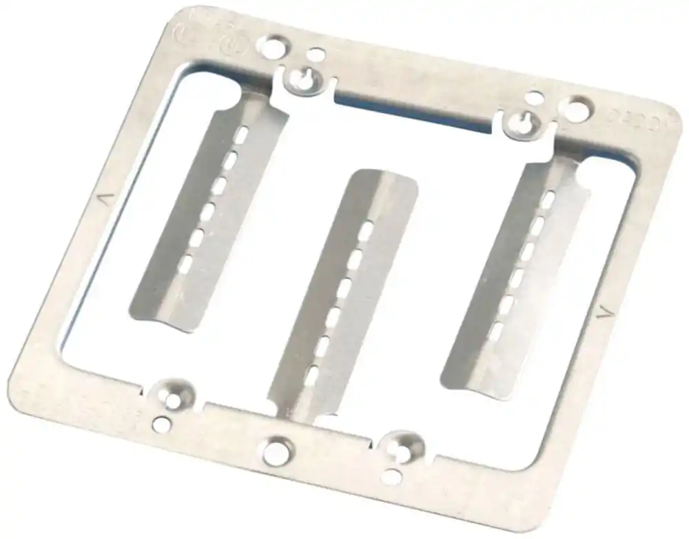 Erico MPLS2 Low Voltage Mounting Plate Power 2-Gang