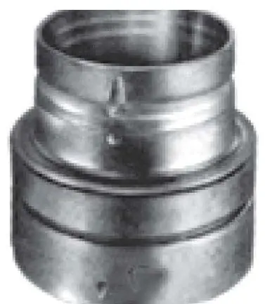 Selkirk 105364 LockTab 1/2 X 10 Gas Vent Reducer