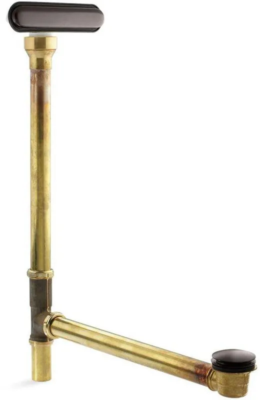 Kohler 7271-2BZ ClearFlo 23-1/16 in. Brass Toe-Tap Drain in Oil Rubbed Bronze