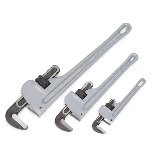 Williams 13542 Adjustable Wrench Set - 3 PC, Adjustable Type, Plain Handle Style
