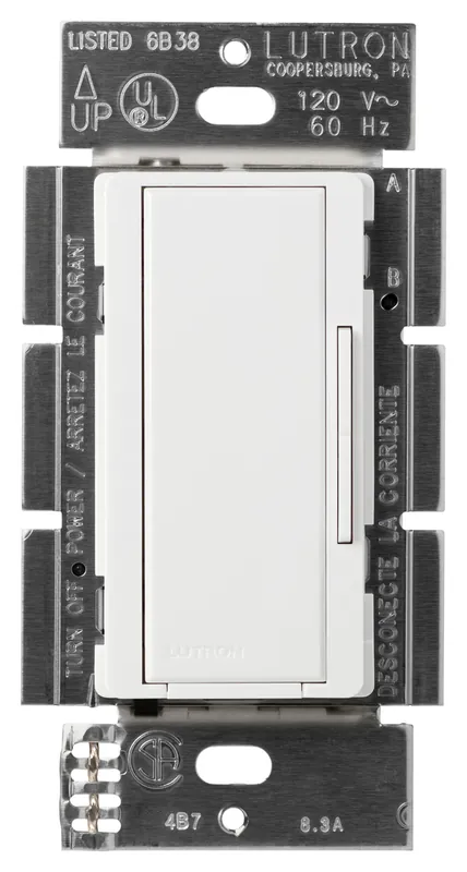 Lutron MA-RH-WH Multi-Location Remote Companion Dimmer 8.3 Amp 120 VAC