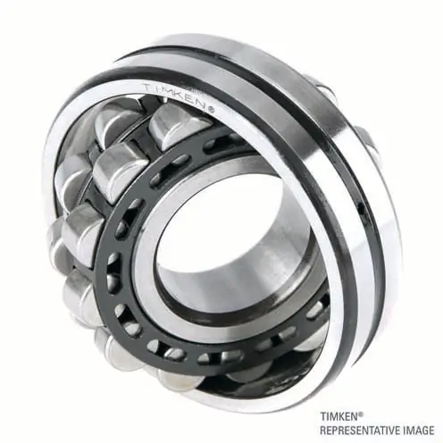 Timken 21315EJW33 Spherical Roller Bearing - 75 mm ID, 160 mm OD, 37 mm Width, Straight Bore, Open, C0