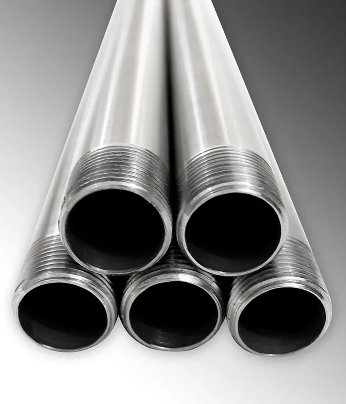 Calbrite S42010CT00 Rigid Stainless Steel Conduit W/Coupling Type 304 10 Feet Long